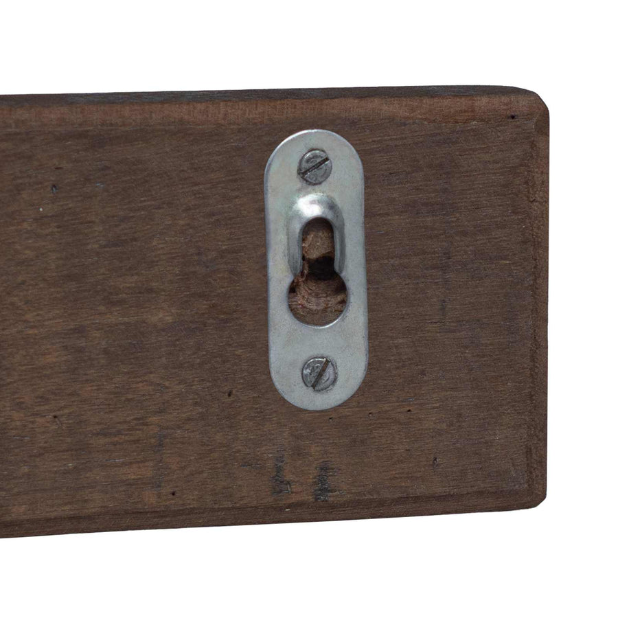 Hanger Bruin 60 x 7 x 8 cm Massief Gerecycled Hout