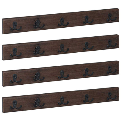 Hanger Bruin 60 x 7 x 8 cm Massief Gerecycled Hout