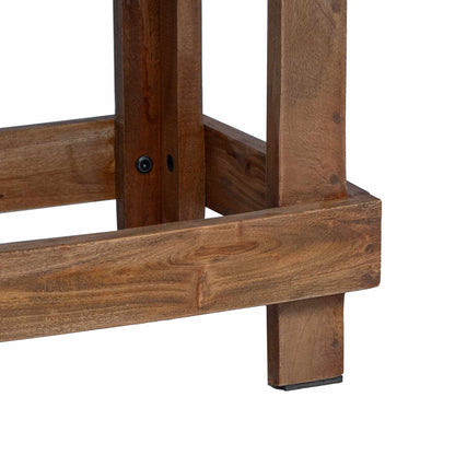 Plantenstandaard 2 pcs Bruin 70 x 11 x 27 cm Mahoniehout