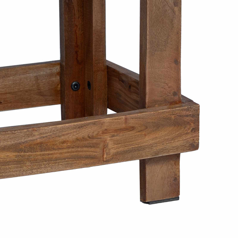 Plantenstandaard 2 pcs Bruin 70 x 11 x 27 cm Mahoniehout