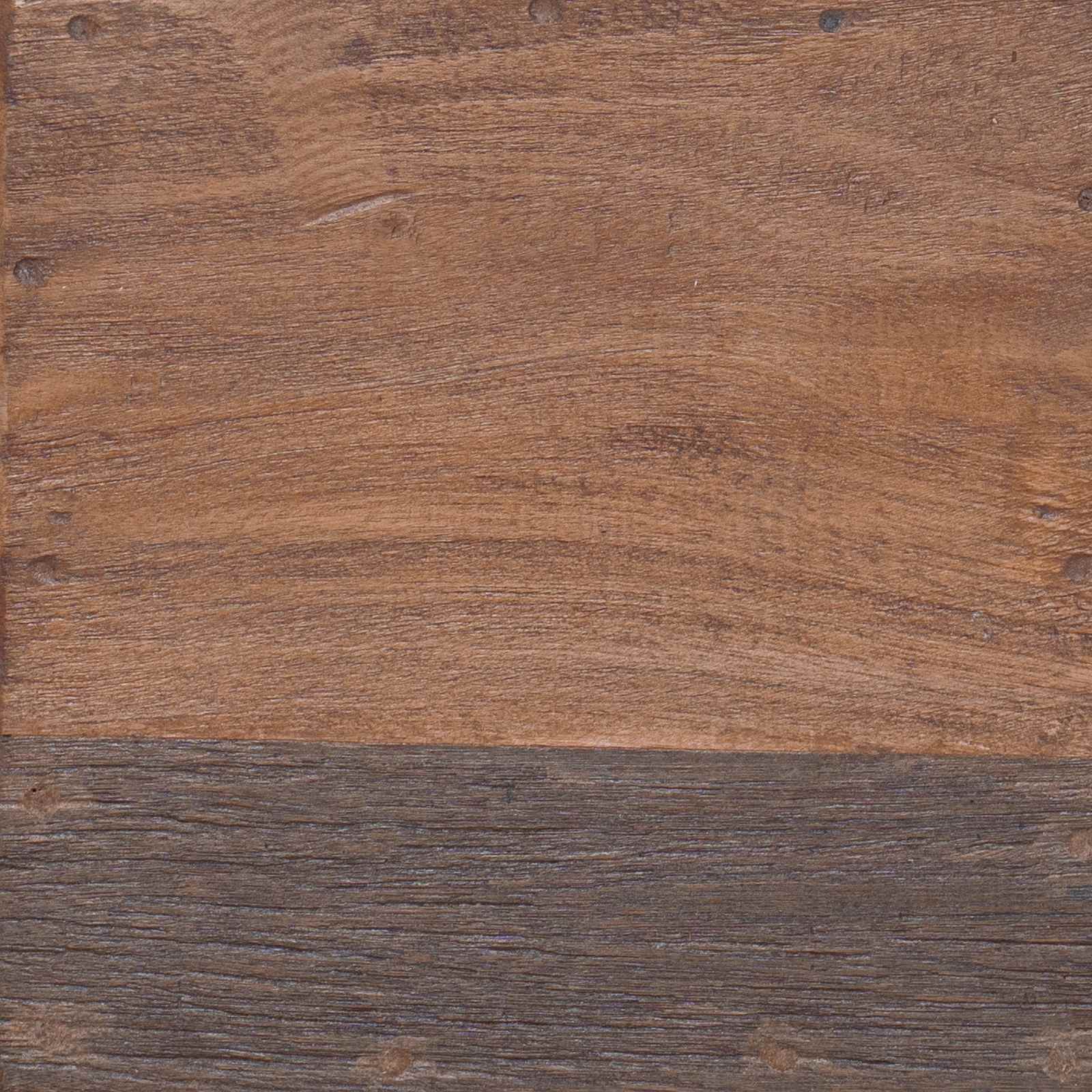 Kruk Naturel 29 x 29 x 48 cm Massief gerecycled hout
