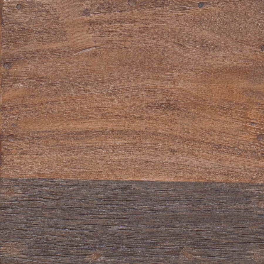 Kruk Naturel 29 x 29 x 48 cm Massief gerecycled hout