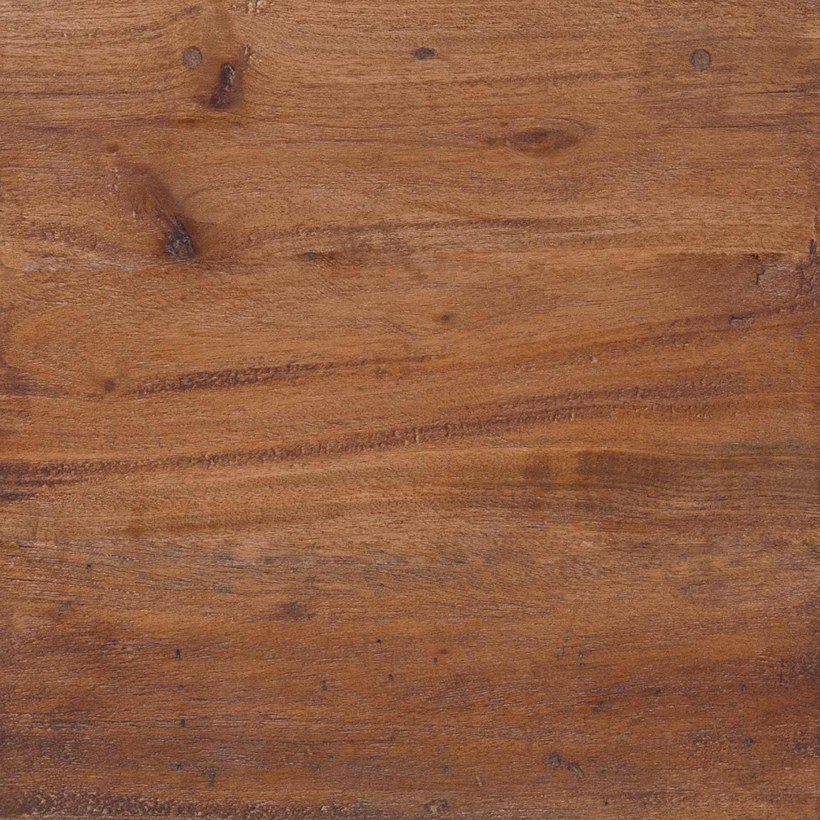 Bijzettafel Bruin Massief mahoniehout