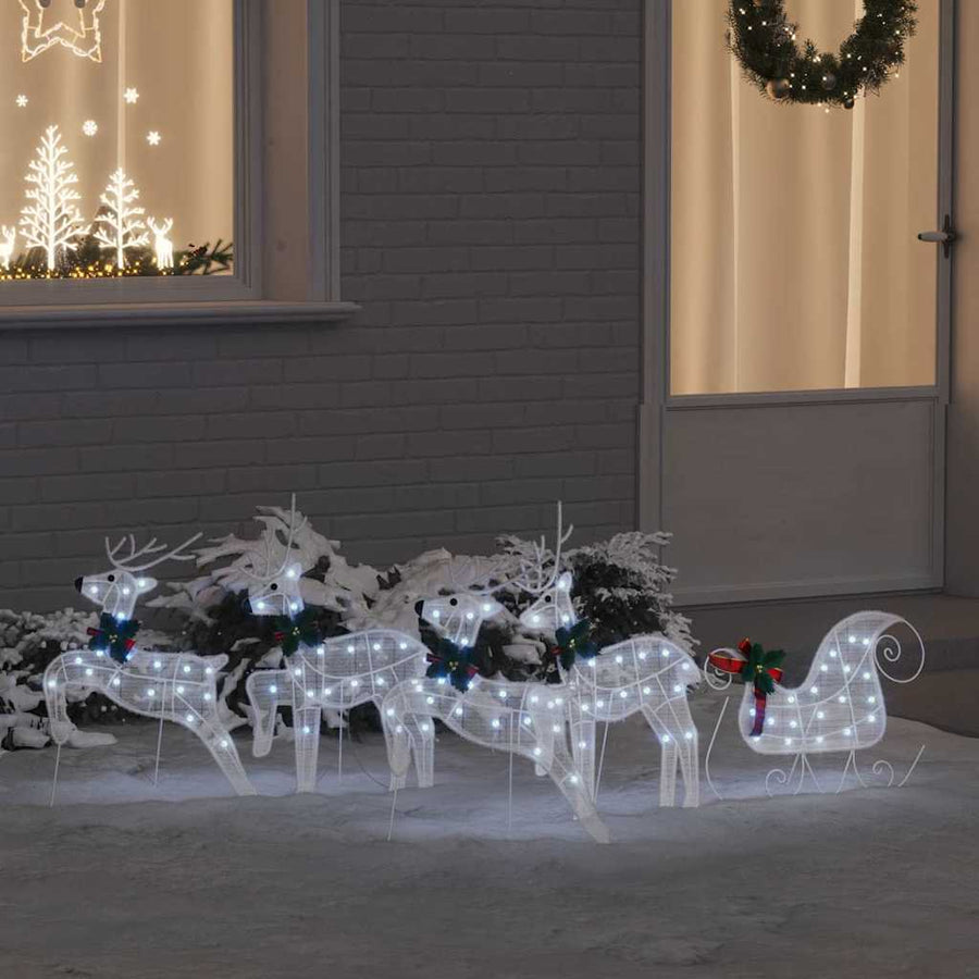 LED Rendieren 5 pcs Wit Stof