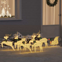 LED Rendieren 7 pcs Goud Stof