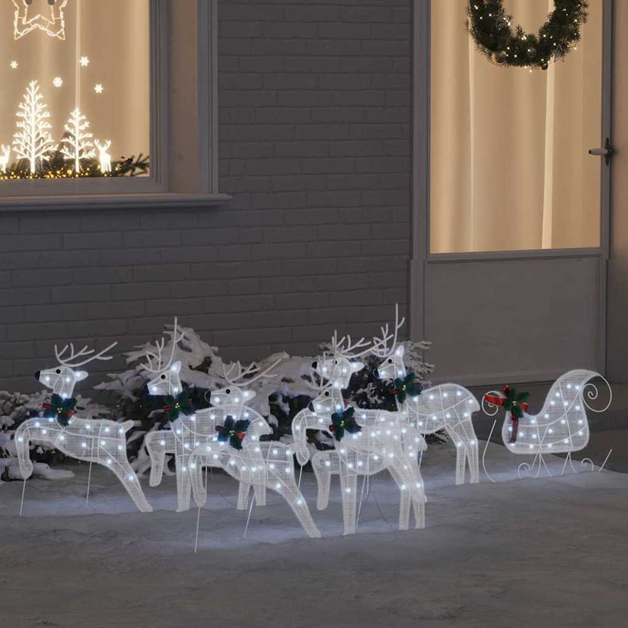 LED Rendieren 7 pcs Wit Stof
