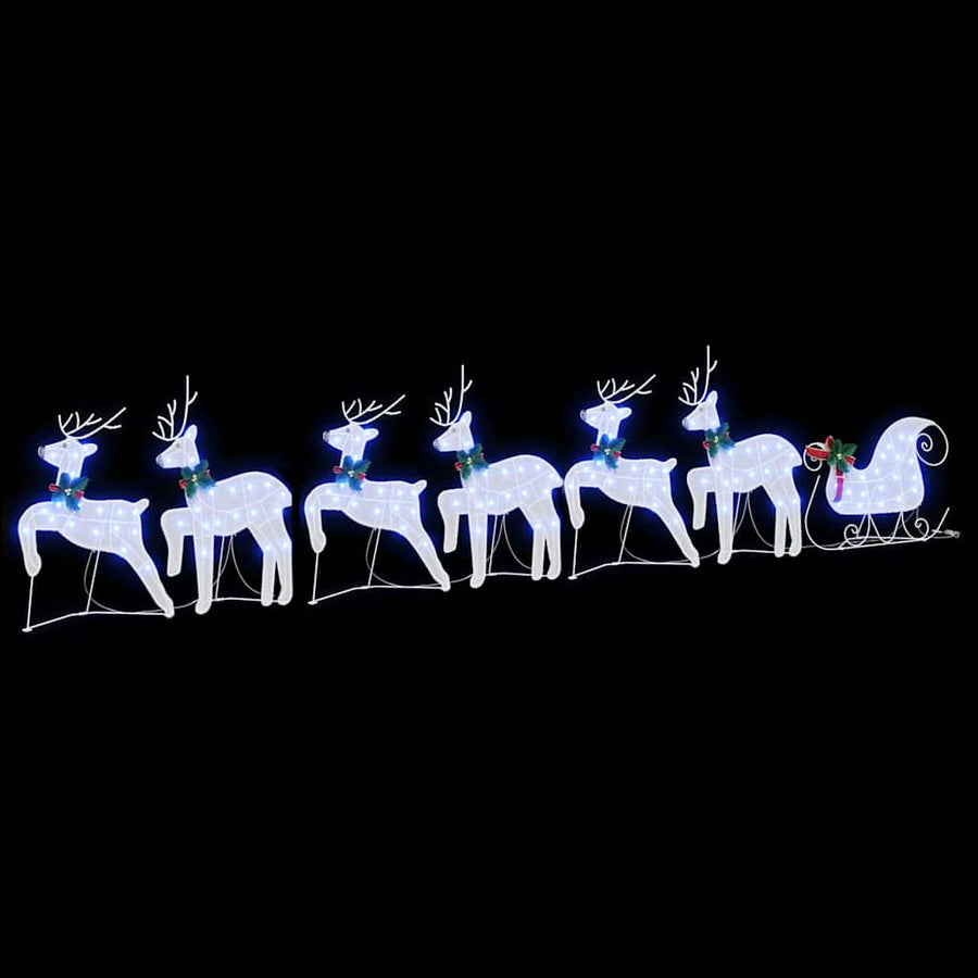 LED Rendieren 7 pcs Wit Stof