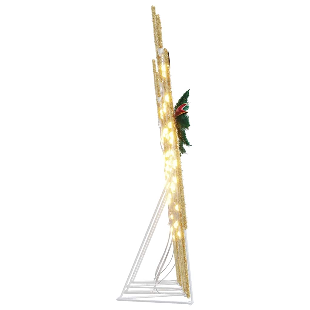 LED Rendieren 4 pcs Goud 45 x 19 x 65 cm Stof