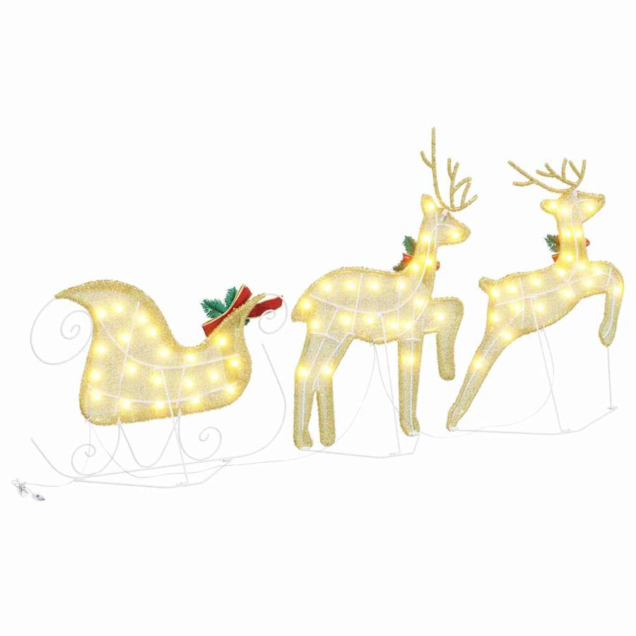 LED Rendieren 3 pcs Warmwit Stof