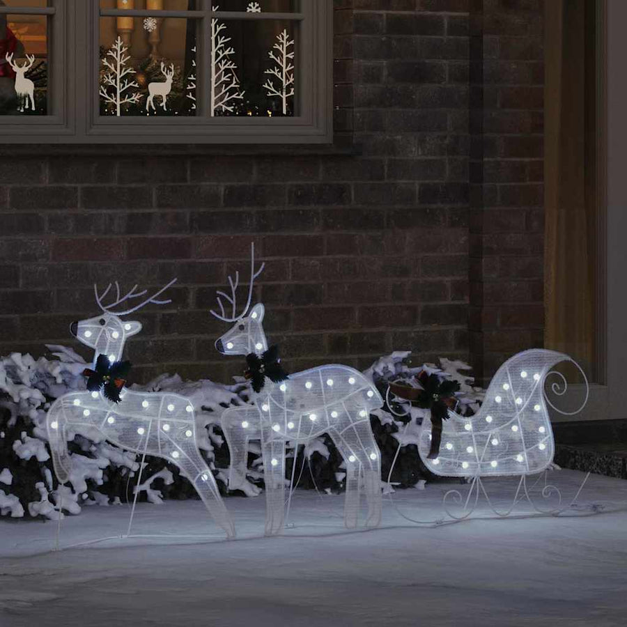 LED Rendieren 3 pcs Koud Wit Stof