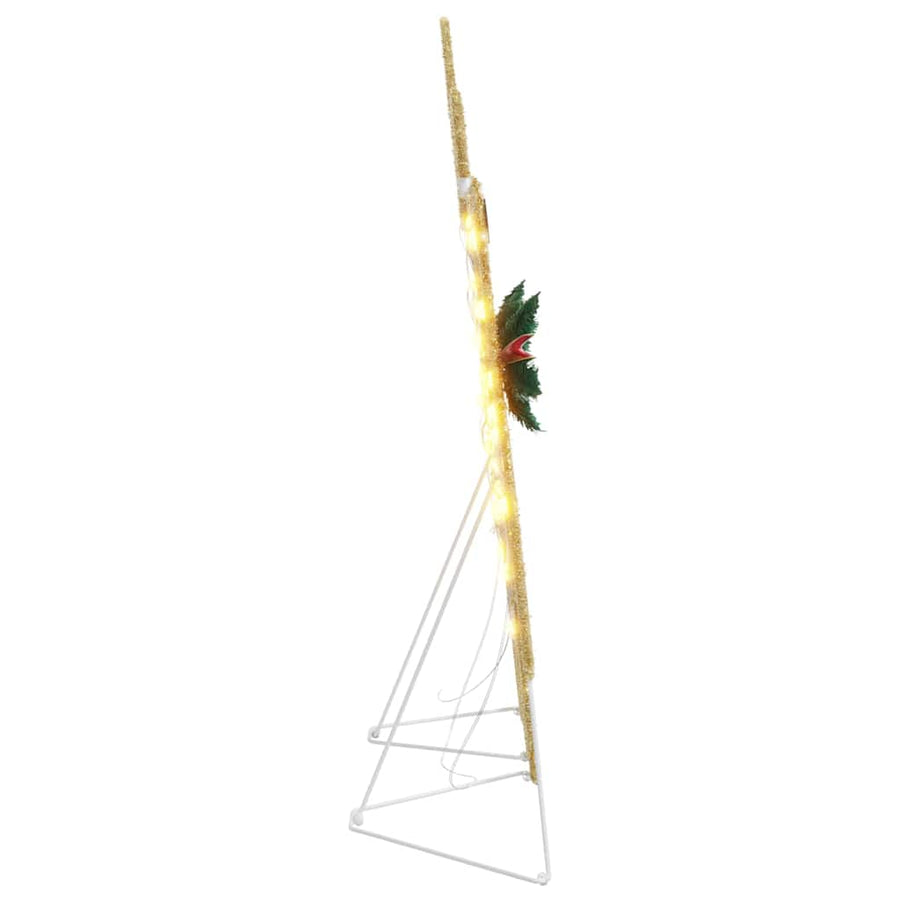 LED Rendieren 2 pcs Warmwit 45 x 19 x 65 cm Stof