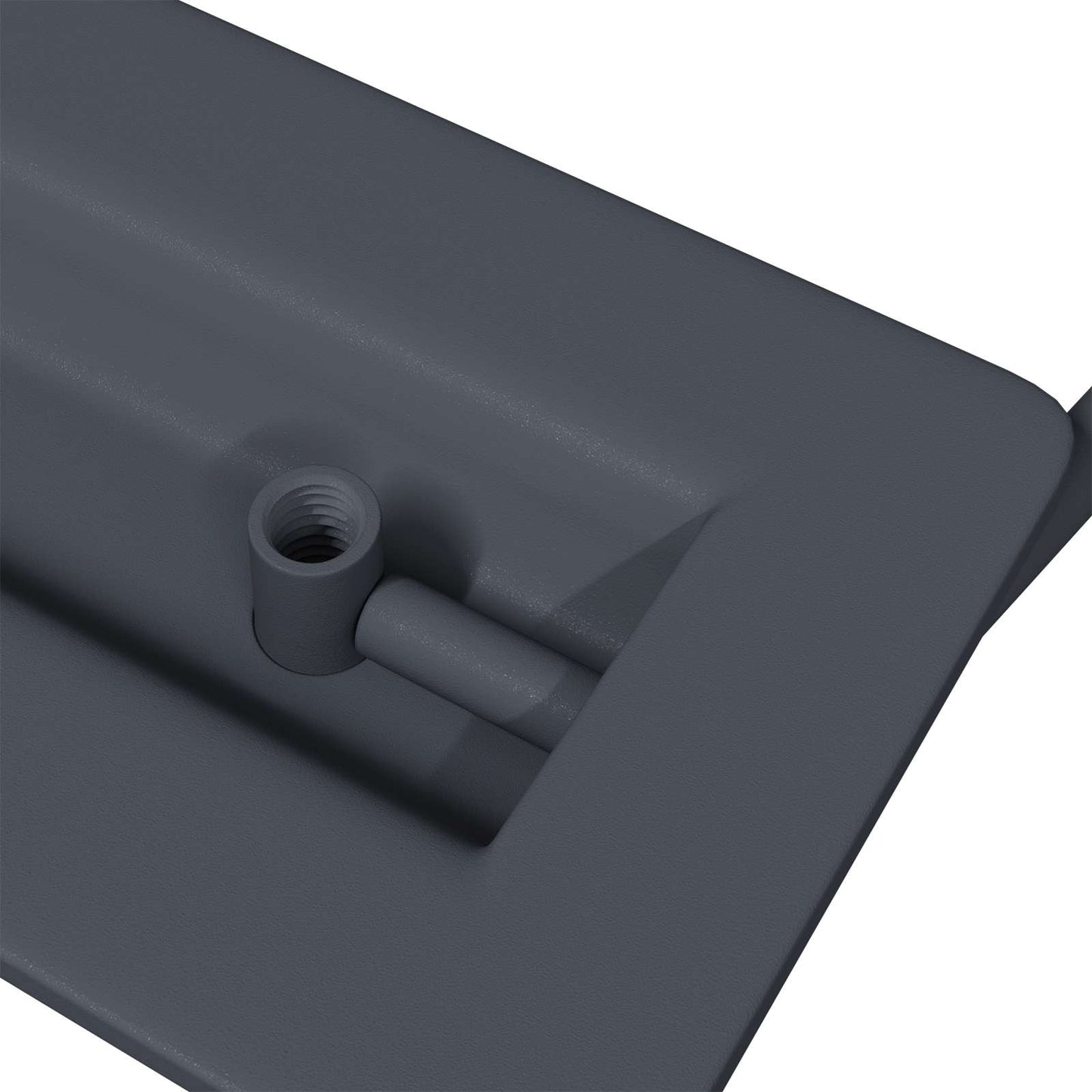 Kast Handvatten 2 Pcs 85 X 45 Mm Metaal 2 stuks Antraciet