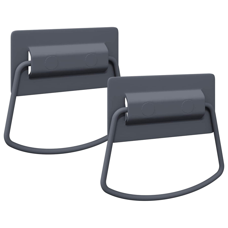 Kast Handvatten 2 Pcs 85 X 45 Mm Metaal 2 stuks Antraciet