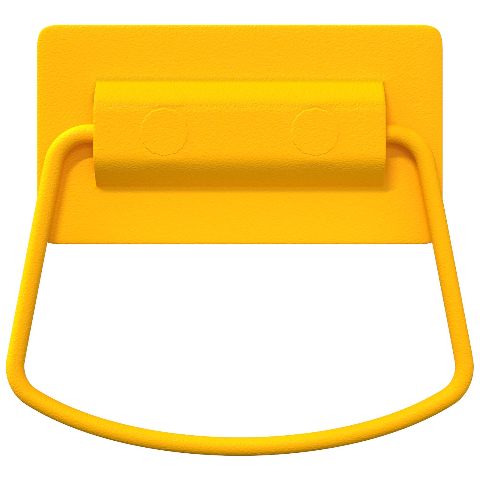 Kast Handvatten 2 Pcs 85 X 45 Mm Metaal 2 stuks Mosterdgeel