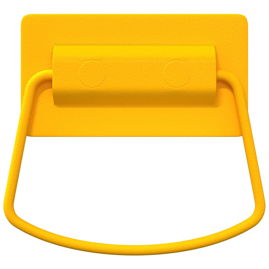 Kast Handvatten 2 Pcs 85 X 45 Mm Metaal 2 stuks Mosterdgeel