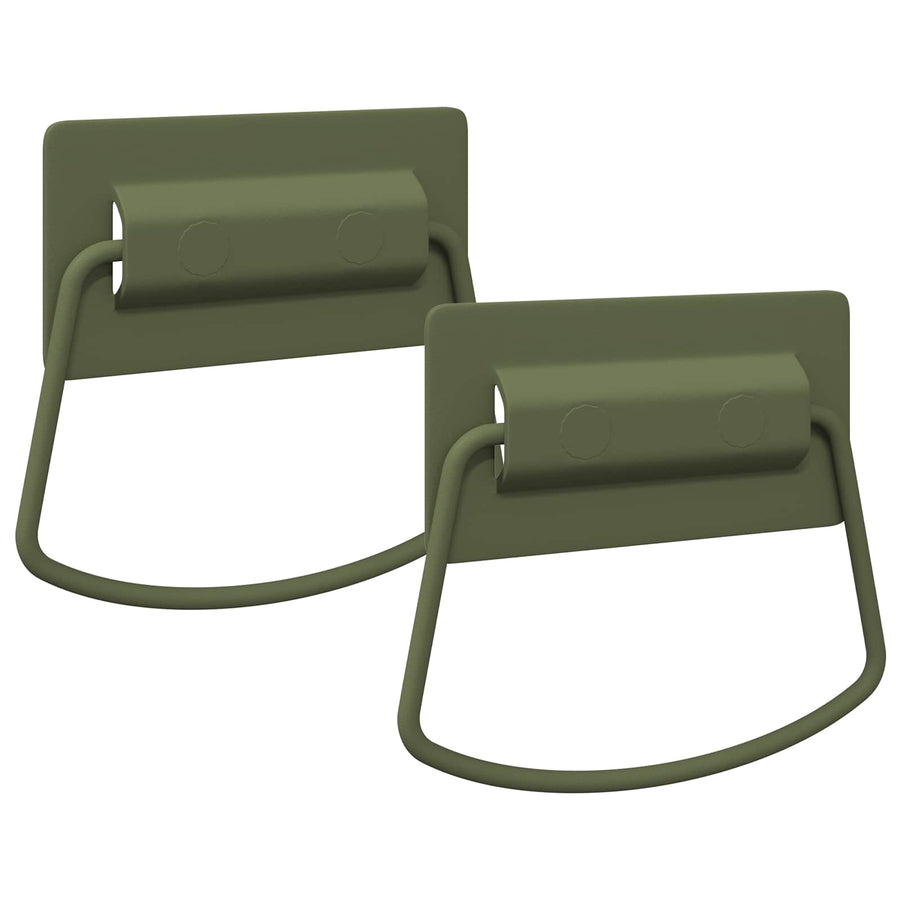 Kast Handvatten 2 Pcs Olijf Groen 85 X 45 Mm Metaal 2 stuks Olijfgroen