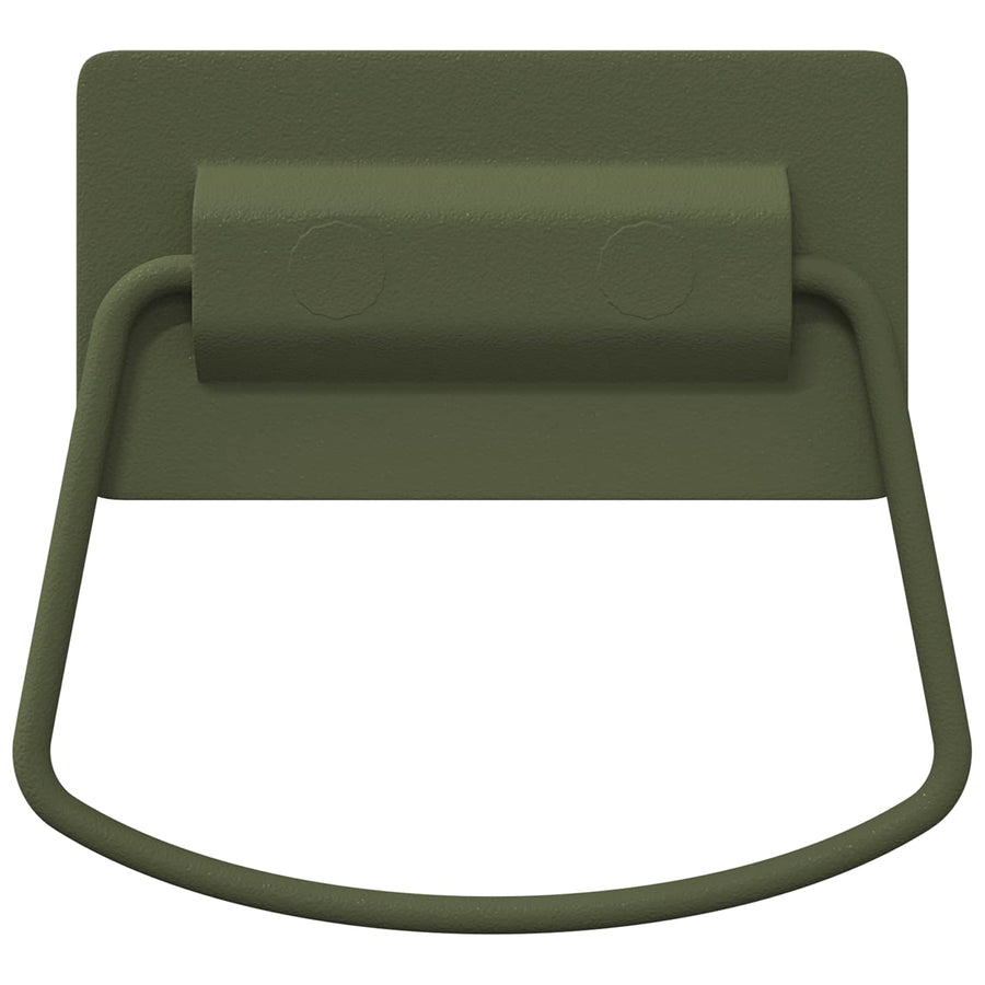 Kast Handvatten 2 Pcs Olijf Groen 85 X 45 Mm Metaal 2 stuks Olijfgroen