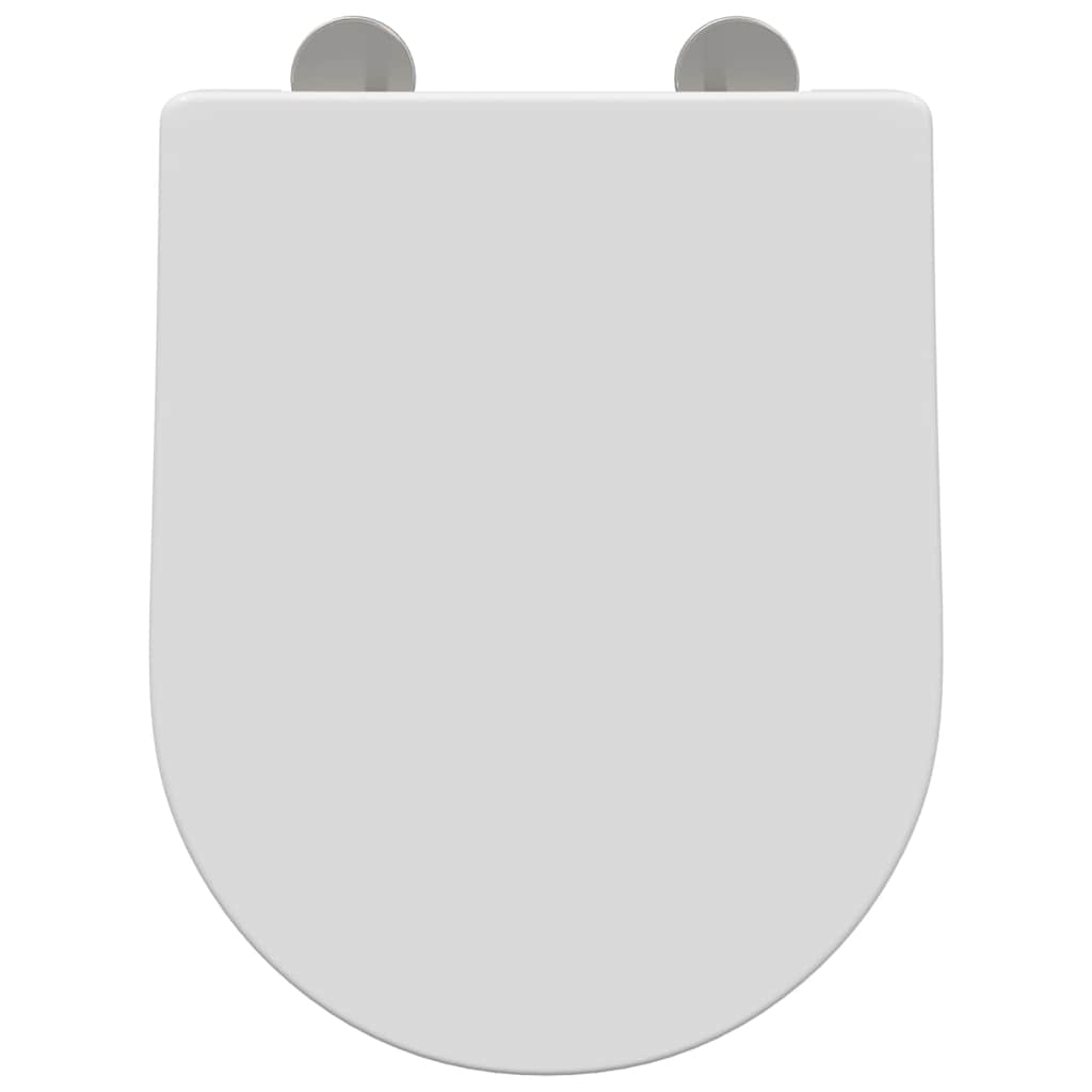 Toiletzitting Wit 48 x 36.5 x 4.5 cm Polypropyleen