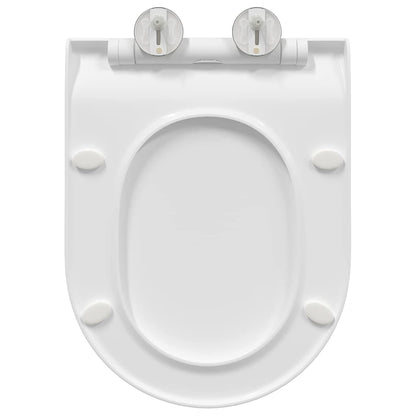Toiletzitting Wit 48.5 x 36 x 5 cm Polypropyleen