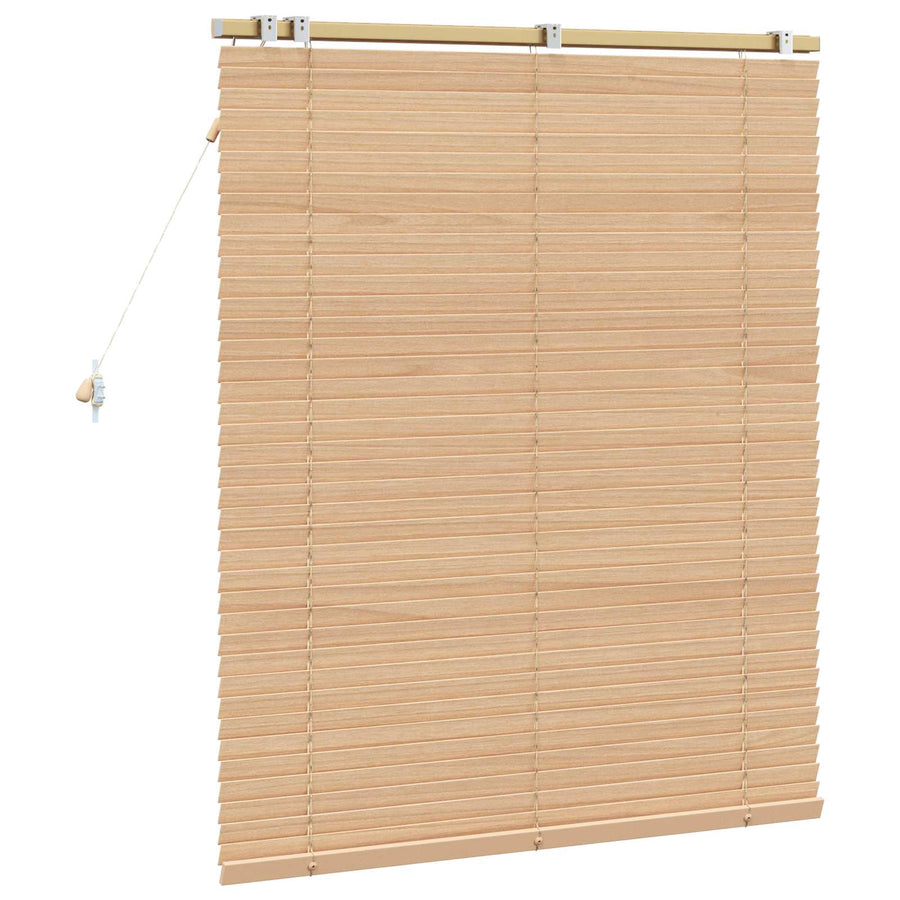 Jaloezie Eiken Look 105 x 130 cm 35 mm Massief Paulowniahout