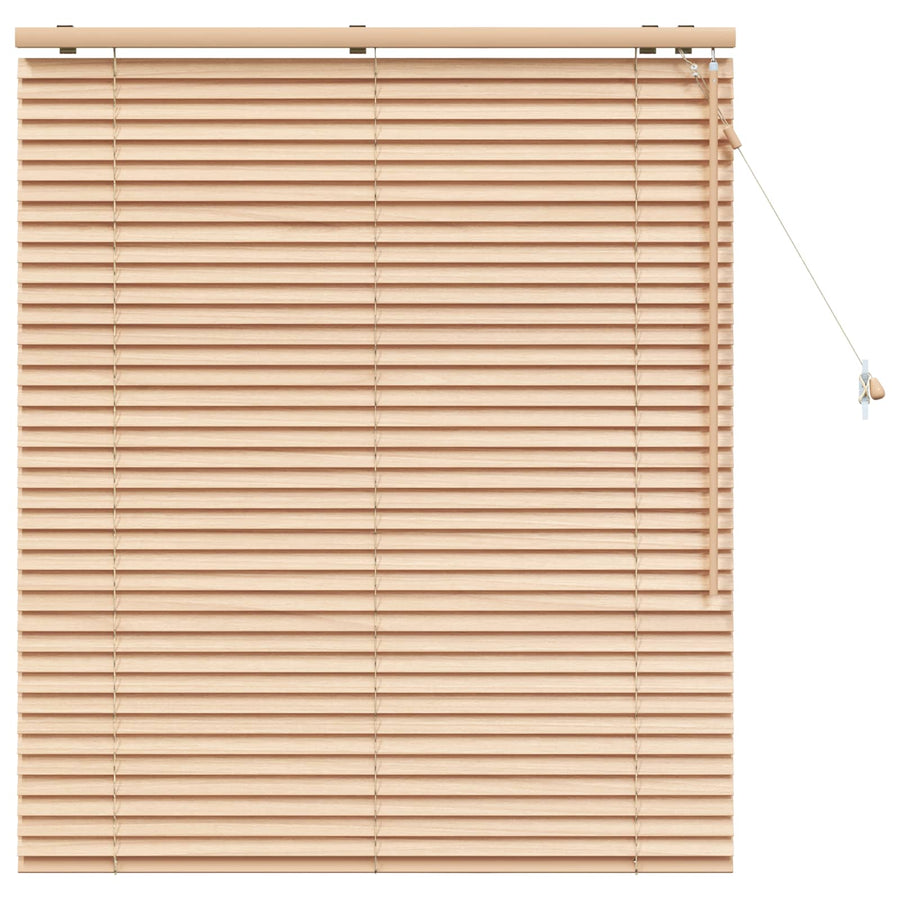 Jaloezie Eiken Look 105 x 130 cm 35 mm Massief Paulowniahout