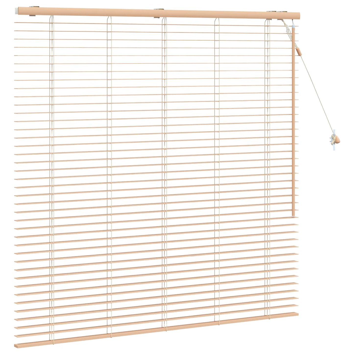 Jaloezie Eiken Look 130 x 130 cm 35 mm Massief Paulowniahout
