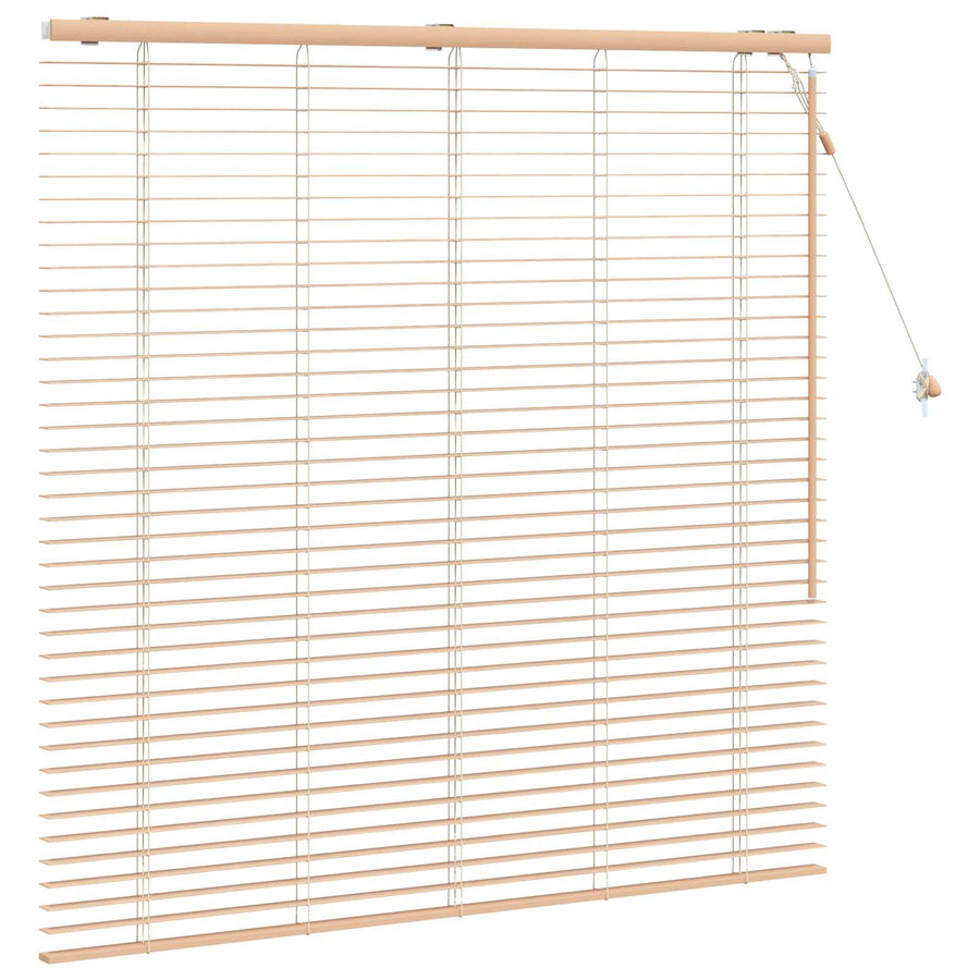 Jaloezie Eiken Look 130 x 130 cm 35 mm Massief Paulowniahout