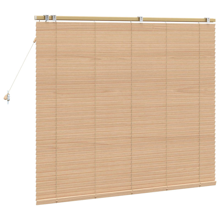 Jaloezie Eiken Look 145 x 130 cm 35 mm Massief Paulowniahout