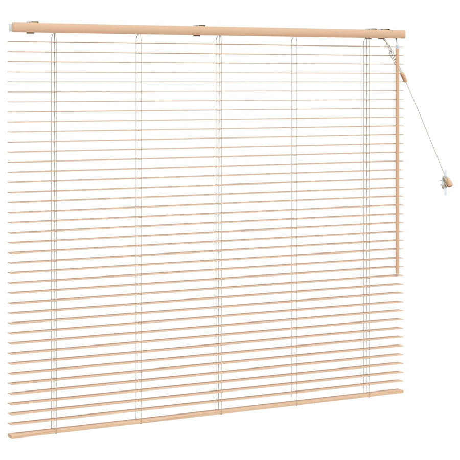 Jaloezie Eiken Look 155 x 130 cm 35 mm Massief Paulowniahout