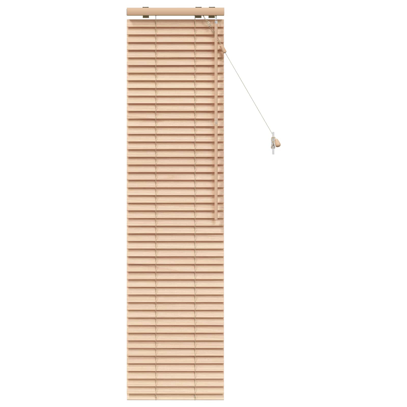Jaloezie Eiken Look 50 x 160 cm 35 mm Massief Paulowniahout