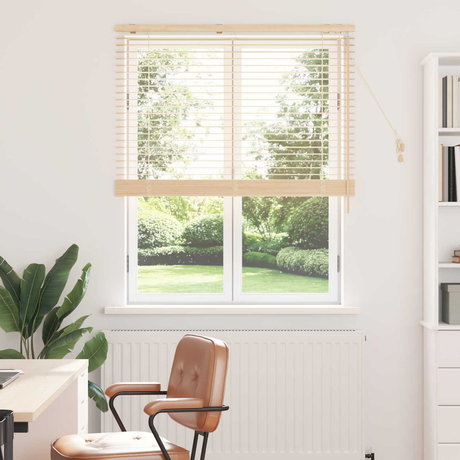 Jaloezie Eiken Look 110 x 160 cm 35 mm Massief Paulowniahout
