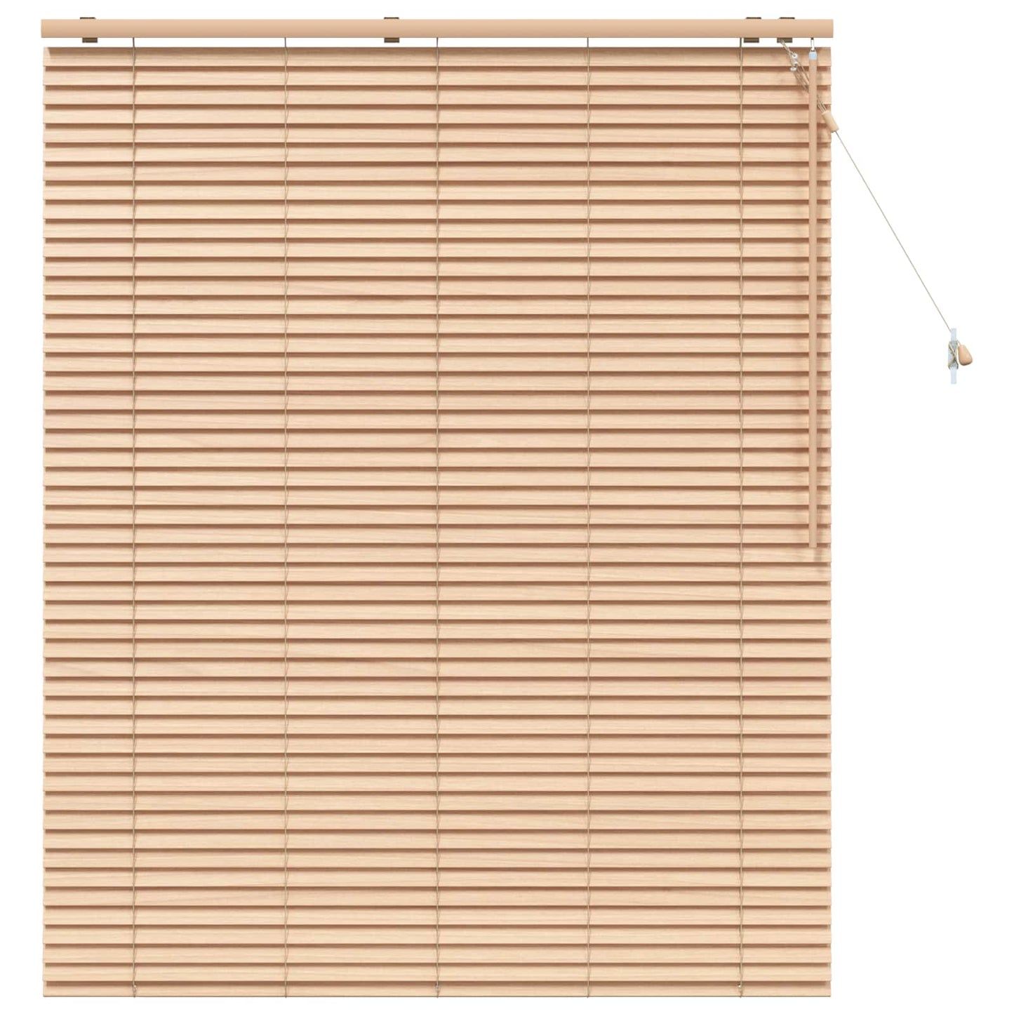 Jaloezie Eiken Look 125 x 160 cm 35 mm Massief Paulowniahout