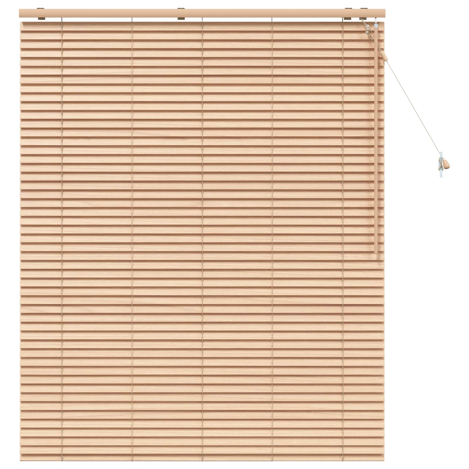 Jaloezie Eiken Look 135 x 160 cm 35 mm Massief Paulowniahout