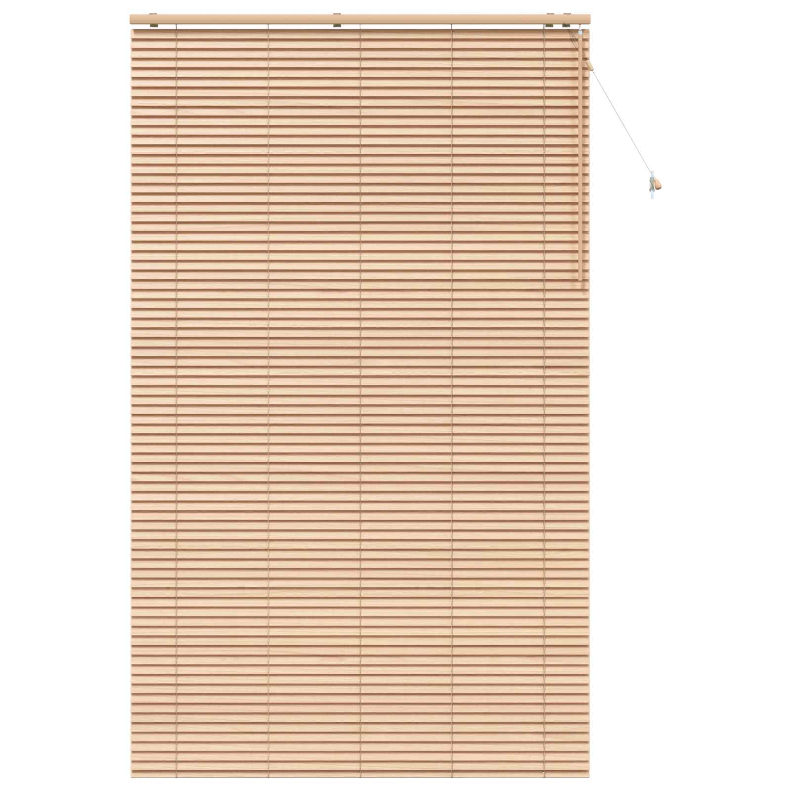 Jaloezie Eiken Look 160 x 250 cm 35 mm Massief Paulowniahout