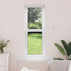 Jaloezie 45x130 cm Paulowniahout wit