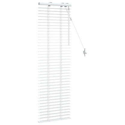 Jaloezie Wit 45 x 130 cm 35 mm Massief Paulowniahout