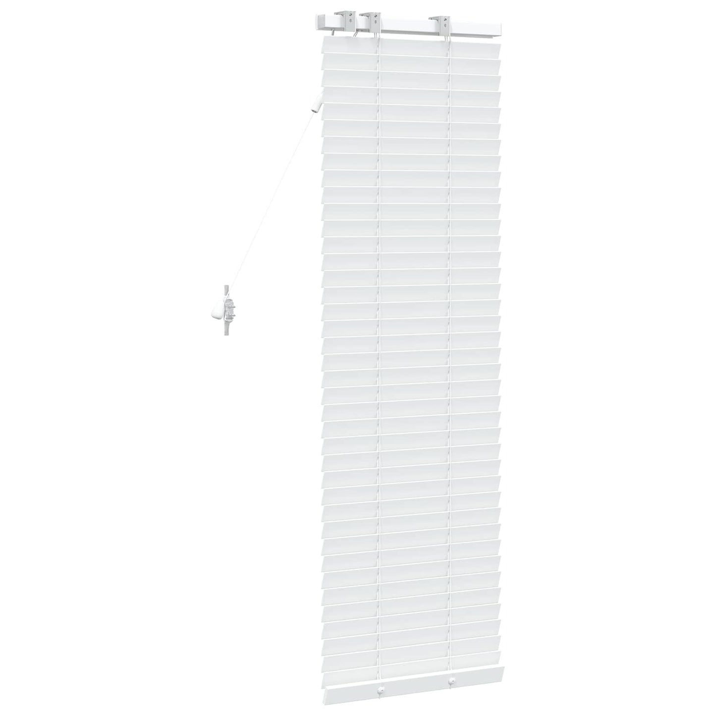 Jaloezie Wit 45 x 130 cm 35 mm Massief Paulowniahout