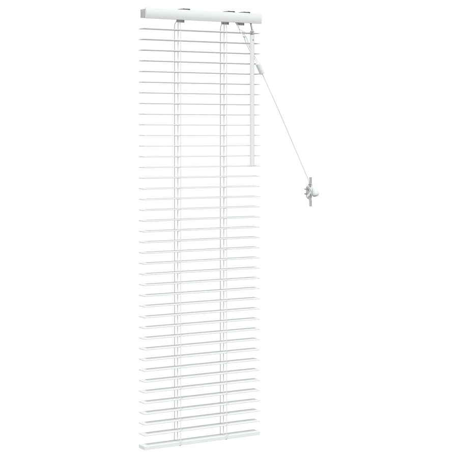 Jaloezie Wit 50 x 130 cm 35 mm Massief Paulowniahout