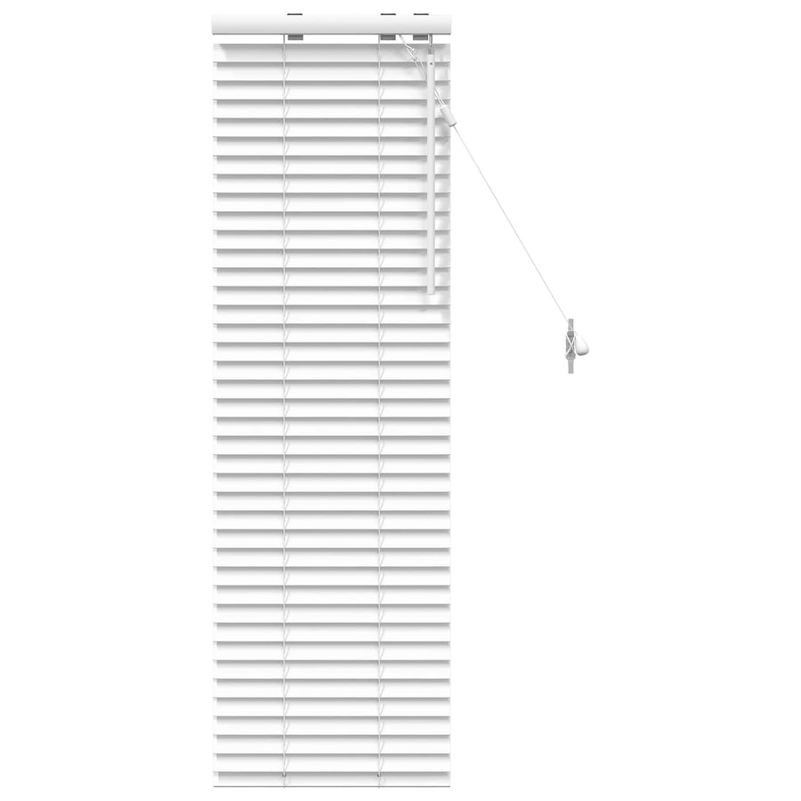 Jaloezie Wit 50 x 130 cm 35 mm Massief Paulowniahout
