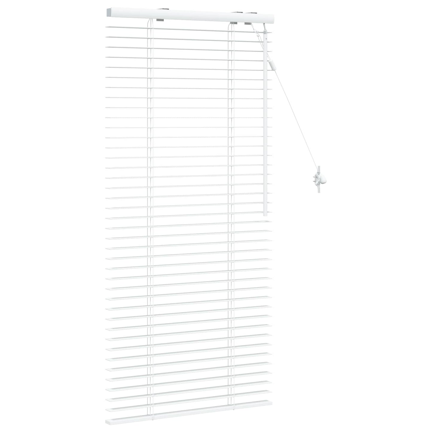 Jaloezie Wit 55 x 130 cm 35 mm Massief Paulowniahout