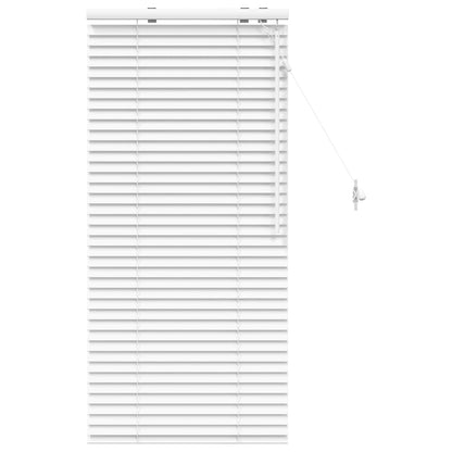Jaloezie Wit 55 x 130 cm 35 mm Massief Paulowniahout