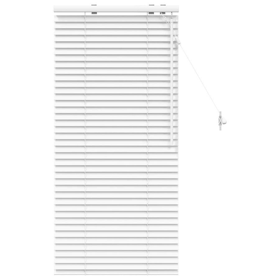 Jaloezie Wit 55 x 130 cm 35 mm Massief Paulowniahout