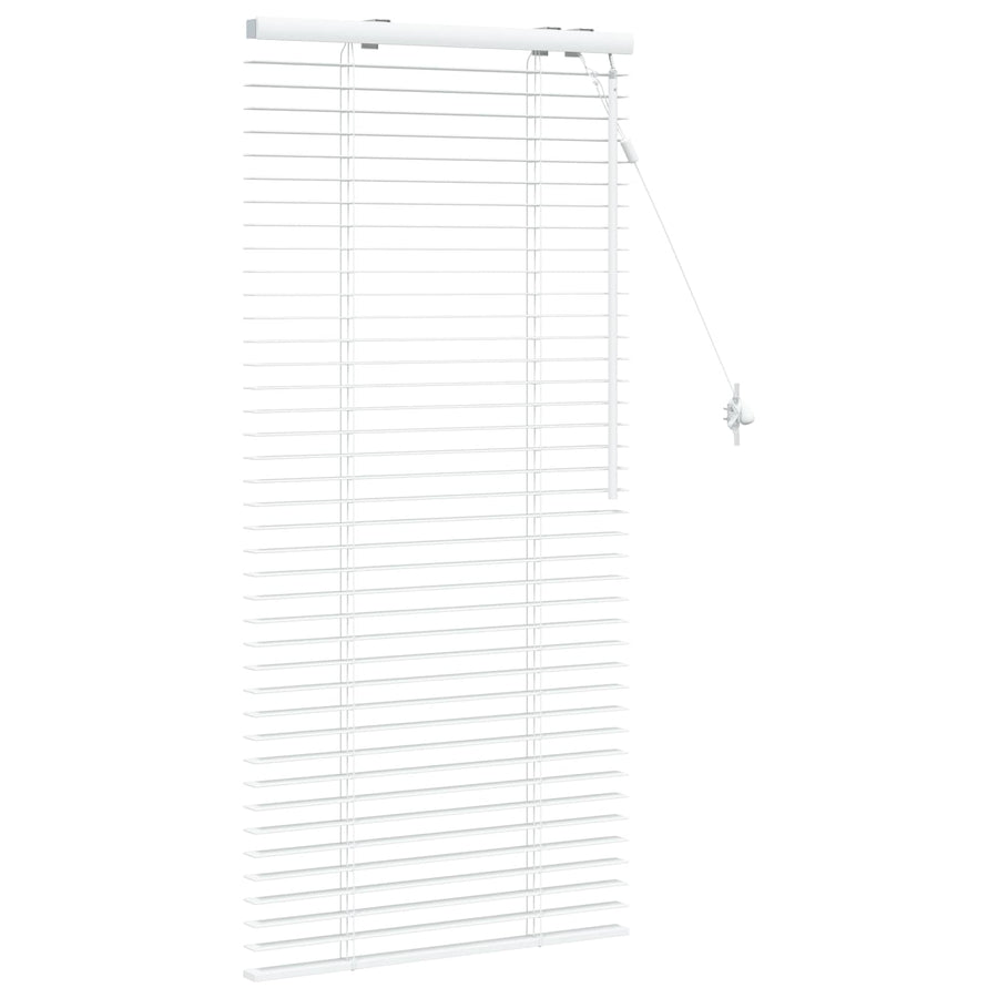 Jaloezie Wit 60 x 130 cm 35 mm Massief Paulowniahout
