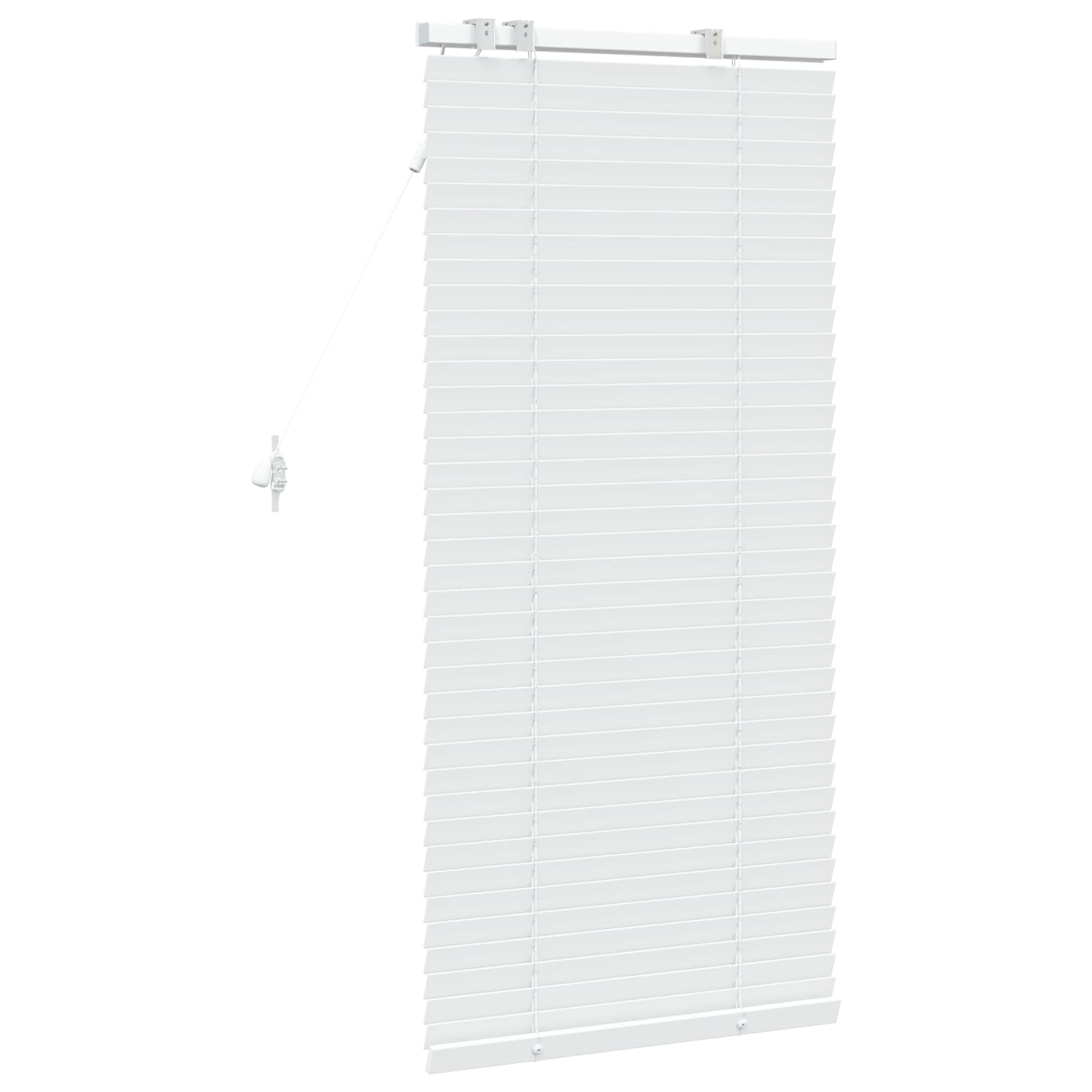 Jaloezie Wit 65 x 130 cm 35 mm Massief Paulowniahout