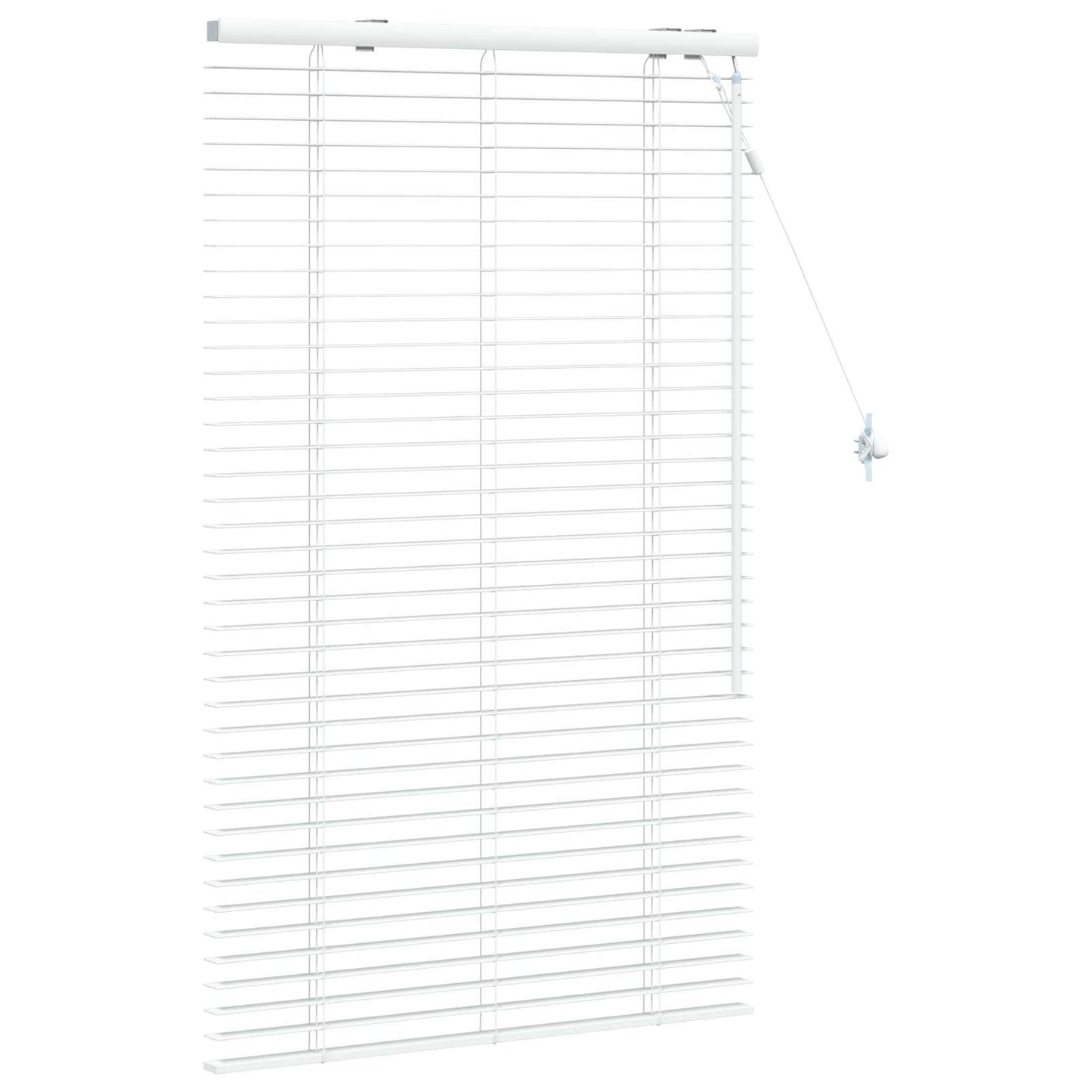 Jaloezie Wit 75 x 130 cm 35 mm Massief Paulowniahout