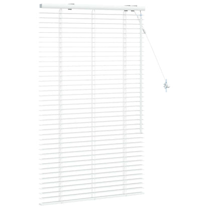 Jaloezie Wit 75 x 130 cm 35 mm Massief Paulowniahout