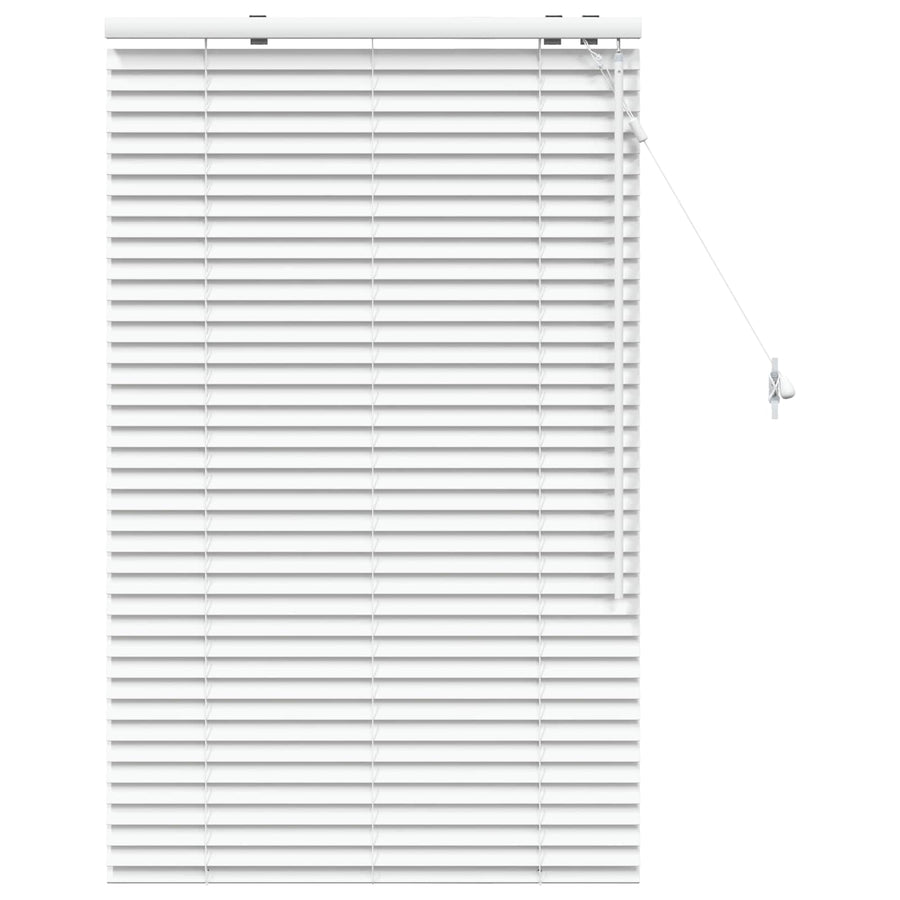 Jaloezie Wit 80 x 130 cm 35 mm Massief Paulowniahout