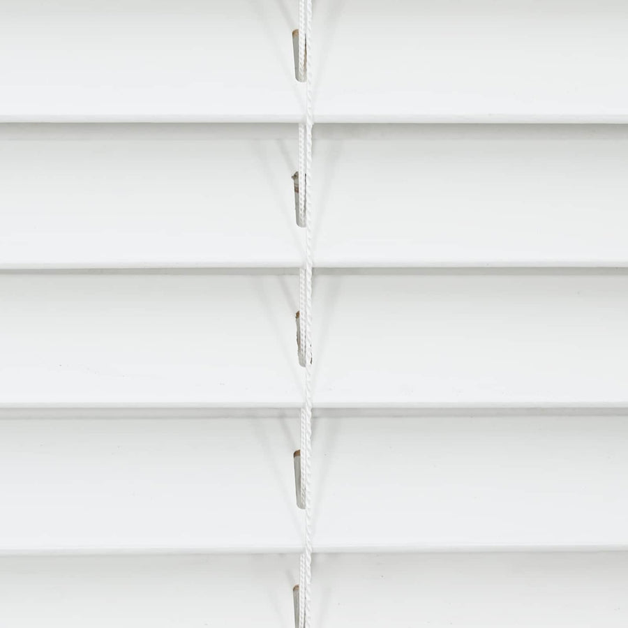 Jaloezie Wit 85 x 130 cm 35 mm Massief Paulowniahout