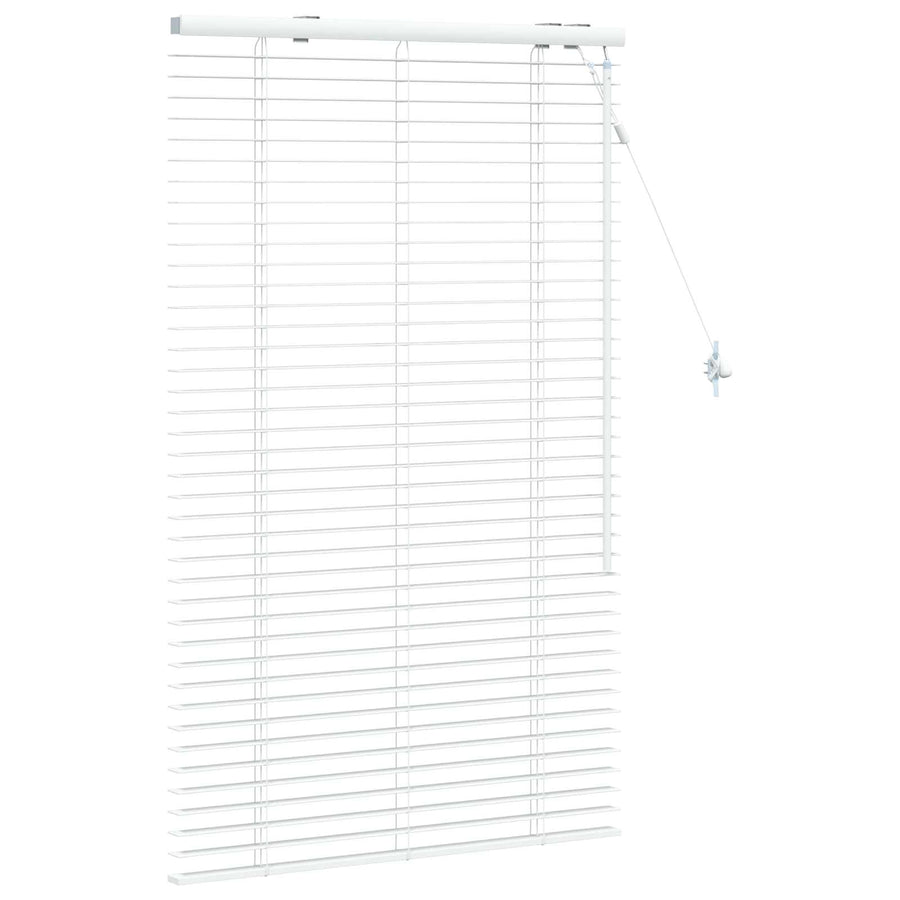 Jaloezie Wit 95 x 130 cm 35 mm Massief Paulowniahout