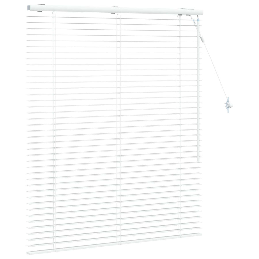 Jaloezie Wit 100 x 130 cm 35 mm Massief Paulowniahout